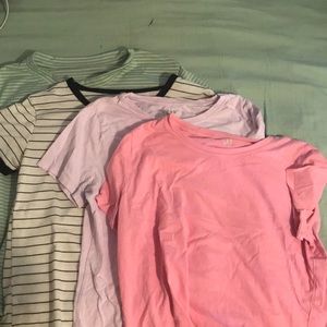 Bundle of girls tee shirts